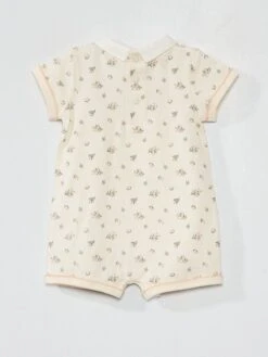 Barboteuse Avec Imprimé Fleuri