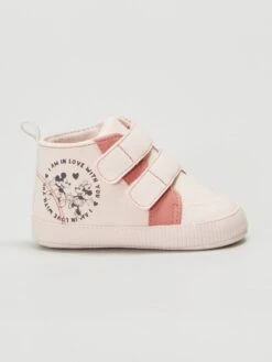 Baskets à Scratchs 'Minnie Et Mickey' -Kiabi baskets a scratchs minnie et mickey rose zk734 2 frb4