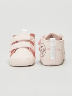 Baskets à Scratchs 'Minnie Et Mickey' -Kiabi baskets a scratchs minnie et mickey rose zk734 2 frb6