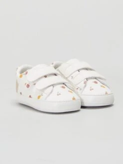 Baskets Mode Imprimé à Scratchs -Kiabi baskets mode imprime a scratchs blanc yp887 7 frb5