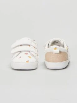 Baskets Mode Imprimé à Scratchs -Kiabi baskets mode imprime a scratchs blanc yp887 7 frb7