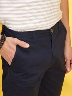 Bermuda Chino Uni -Kiabi bermuda chino uni bleu marine zn305 4 frb4 1