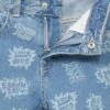 Bermuda En Jean Avec Motif -Kiabi bermuda en jean avec motif bleu adg13 1 frb6