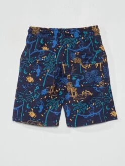 Bermuda En Jersey Imprimé