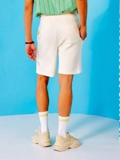Bermuda En Maille Ottoman -Kiabi bermuda en maille ottoman blanc zt664 2 frb4