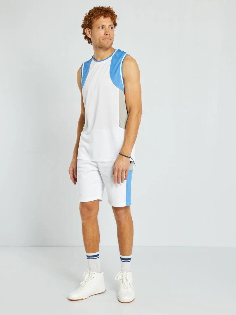 Bermuda En Molleton Color-block 4 Bermuda En Molleton Color-block – Image 2