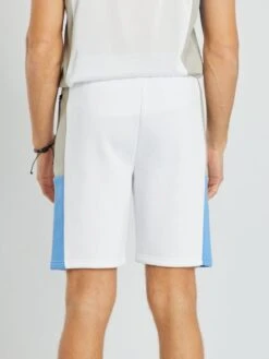 Bermuda En Molleton Color-block 9 Bermuda En Molleton Color-block -Kiabi bermuda en molleton color block blancbleu zr013 2 frb3