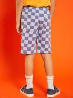 Bermuda En Molleton Tie And Dye -Kiabi bermuda en molleton tie and dye bleu zq175 1 frb3