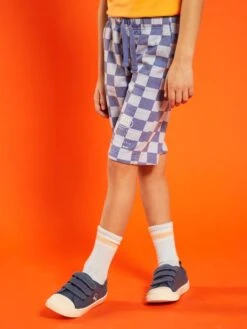 Bermuda En Molleton Tie And Dye -Kiabi bermuda en molleton tie and dye bleu zq175 1 frb4