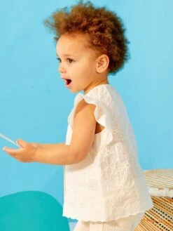 Blouse Avec Broderie Anglaise -Kiabi blouse avec broderie anglaise ecru zr273 1 frb4