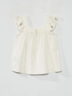 Blouse Avec Broderies -Kiabi blouse avec broderies blanc acd83 1 frb7