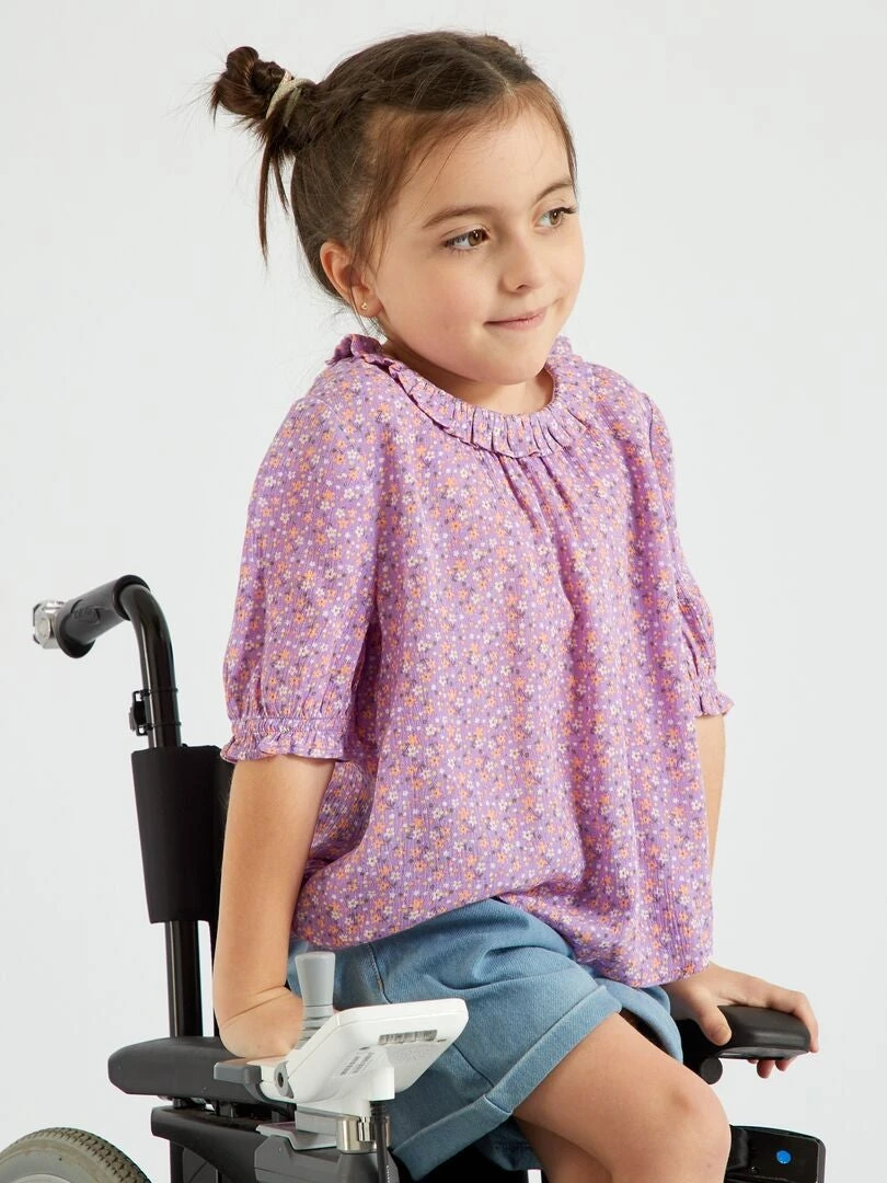 Blouse En Maille Crêpée 6 Blouse En Maille Crêpée – Image 4