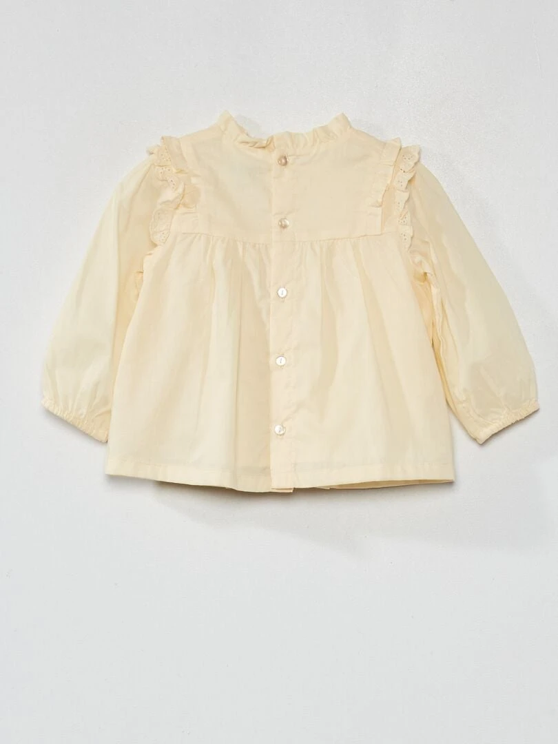 Blouse En Voile De Coton 4 Blouse En Voile De Coton – Image 2
