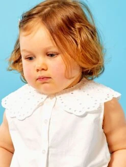 Blouse Sans Manches En Popeline -Kiabi blouse sans manches en popeline blanc zs271 1 frb6