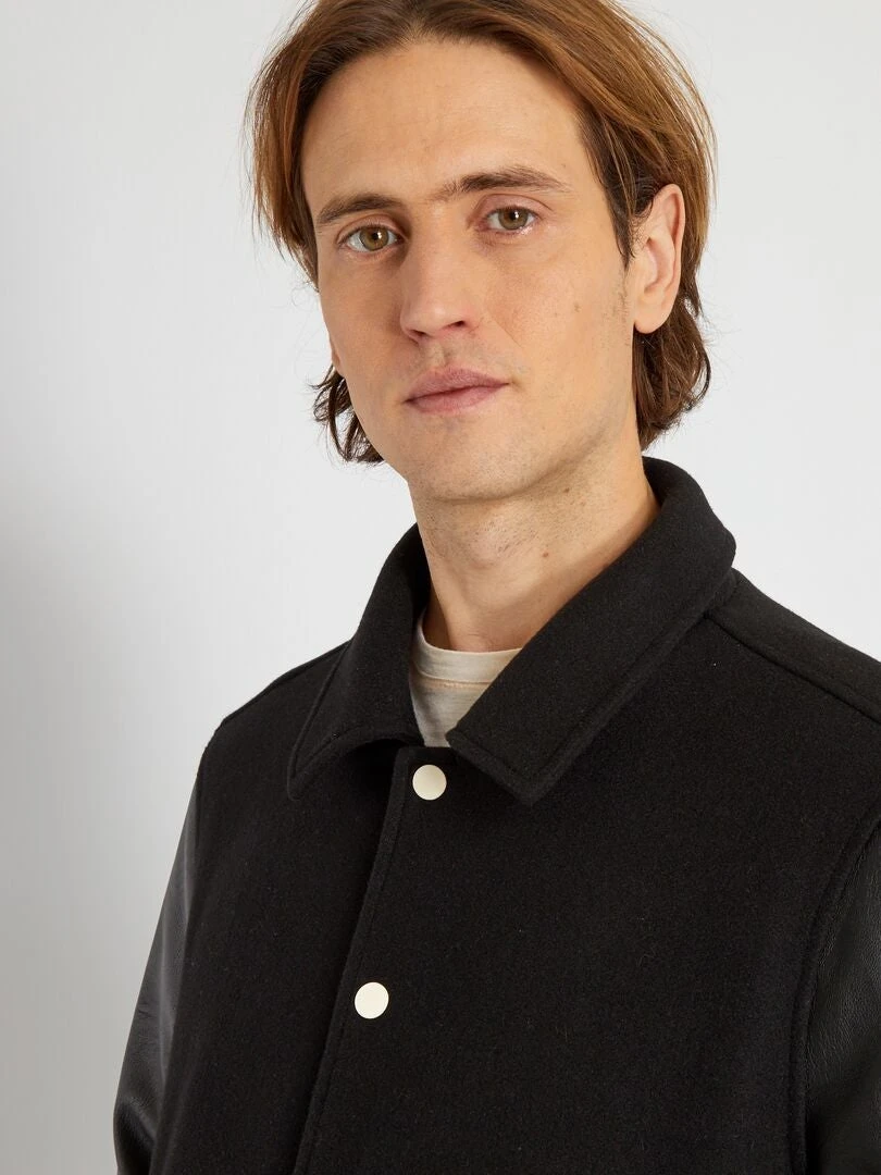 Blouson Aviateur Bi-matière 8 Blouson Aviateur Bi-matière – Image 6