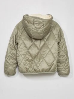 Blouson En Sherpa Réversible