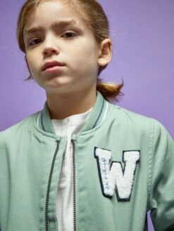 Blouson Style Campus -Kiabi blouson style campus vert zo492 1 frb3