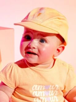 Casquette Forme Baseball Imprimé En Coton Twill