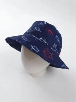 Chapeau Réversible à Imprimé Tortue, Marine/rouge 9 Chapeau Réversible à Imprimé Tortue, Marine/rouge -Kiabi chapeau reversible a imprime tortue marinerouge bleu bdb51 1 frb3