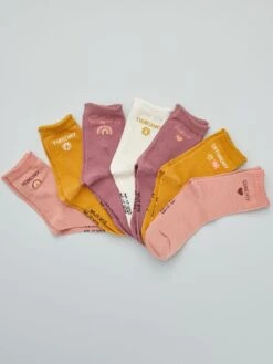 Chaussettes Avec Bords Volantés - Lot De 7