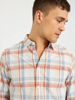 Chemise à Carreaux 8 Chemise à Carreaux -Kiabi chemise a carreaux orange aca57 2 frb3