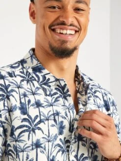 Chemise à Fleurs - Facile à Enfiler 12 Chemise à Fleurs - Facile à Enfiler -Kiabi chemise a fleurs facile a enfiler blanc fleuri aca27 1 frb3