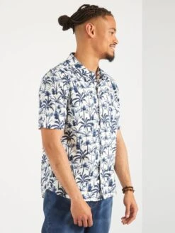 Chemise à Fleurs - Facile à Enfiler 17 Chemise à Fleurs - Facile à Enfiler -Kiabi chemise a fleurs facile a enfiler blanc fleuri aca27 1 frb8 1