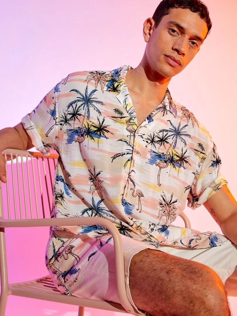 Chemise à Fleurs 'Produkt' 4 Chemise à Fleurs 'Produkt' – Image 2