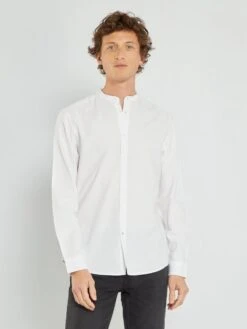 Chemise à Manches Longues 10 Chemise à Manches Longues -Kiabi chemise a manches longues blanc aca58 2 frb4