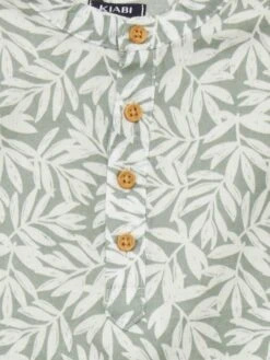 Chemise Avec Imprimé -Kiabi chemise avec imprime vertblanc aad46 1 frb2