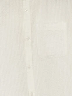Chemise En Tissu Gaufré