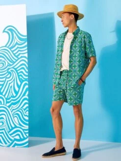 Chemise Manches Courtes Motif -Kiabi chemise manches courtes motif vert acc75 1 frb3