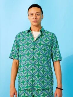 Chemise Manches Courtes Motif -Kiabi chemise manches courtes motif vert acc75 1 frb5 1