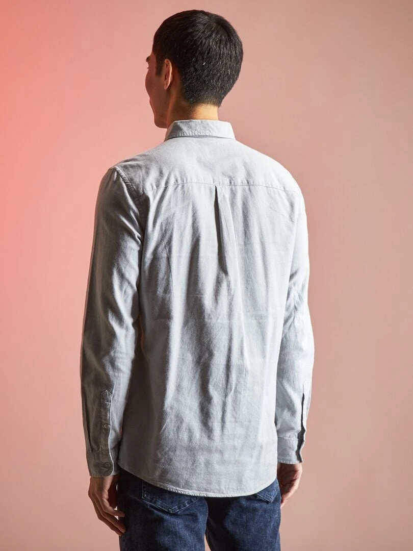Chemise Regular Coton Oxford 4 Chemise Regular Coton Oxford – Image 2
