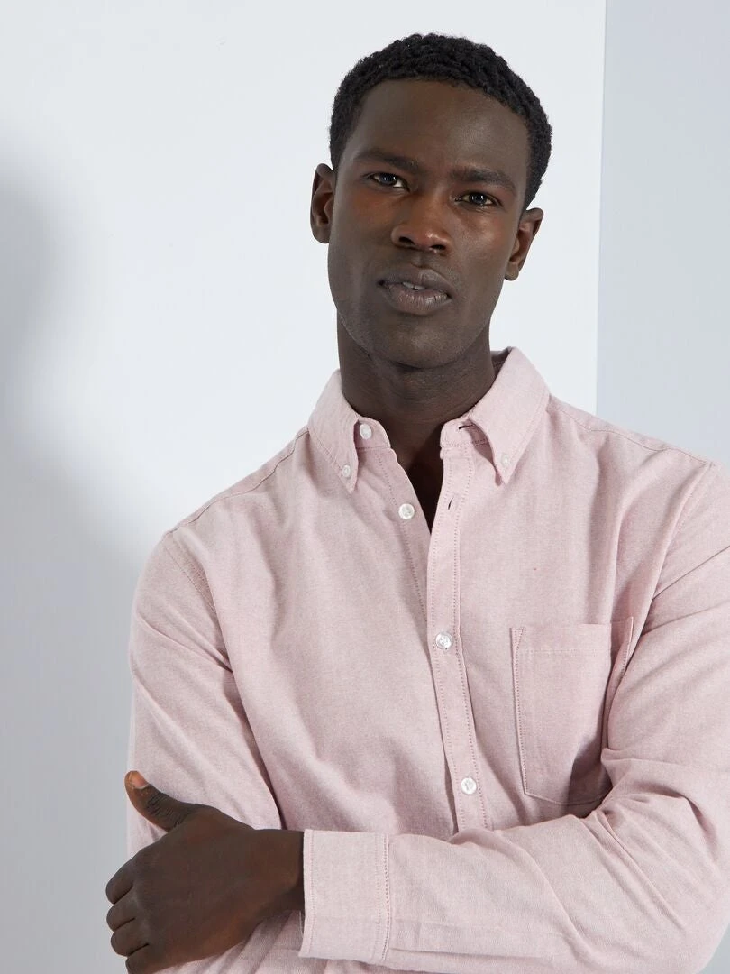 Chemise Regular En Oxford 5 Chemise Regular En Oxford – Image 3