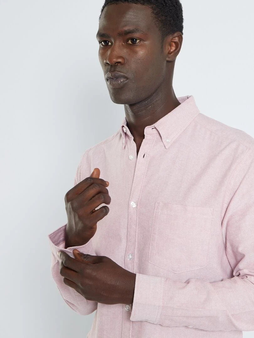 Chemise Regular En Oxford 8 Chemise Regular En Oxford – Image 6