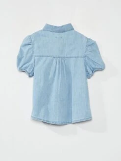 Chemisier En Denim -Kiabi chemisier en denim bleu zr068 1 frb4 1