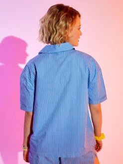 Chemisier En Popeline De Coton