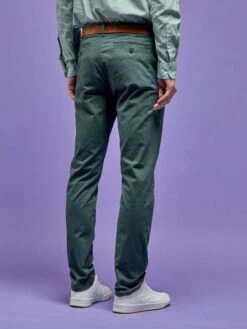 Chino Slim Avec Ceinture - L32 -Kiabi chino slim avec ceinture l32 gris fonce zg547 10 frb3