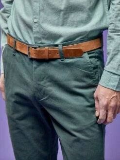Chino Slim Avec Ceinture - L32 -Kiabi chino slim avec ceinture l32 gris fonce zg547 10 frb4