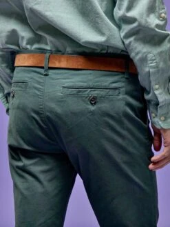 Chino Slim Avec Ceinture - L32 -Kiabi chino slim avec ceinture l32 gris fonce zg547 10 frb5 1