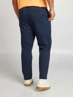 Chino Slim L32 -Kiabi chino slim l32 bleu marine vt463 3 frb3