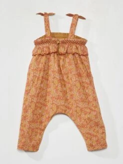 Combinaison Longue En Voile De Coton