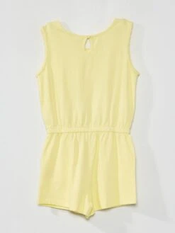 Combishort En Jersey 'Minnie' -Kiabi combishort en jersey minnie jaune aae89 1 frb3 1