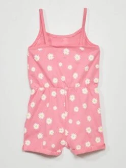 Combishort Fleurie -Kiabi combishort fleurie rose acg77 2 frb3 1