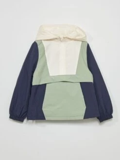 Coupe-vent Adaptatif Avec Capuche -Kiabi coupe vent adaptatif avec capuche bleu noir zp405 1 frb5