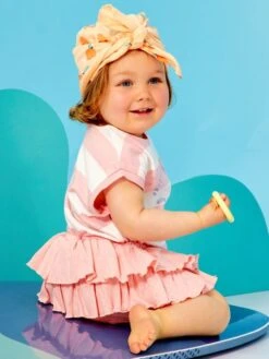 Culotte Bloomer En Maille Pointelle -Kiabi culotte bloomer en maille pointelle rose zs274 1 frb4