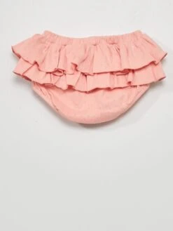 Culotte Bloomer En Maille Pointelle -Kiabi culotte bloomer en maille pointelle rose zs274 1 frb6 1