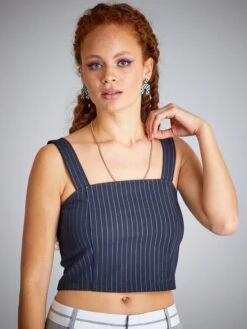 Débardeur Court -Kiabi debardeur court bleu add31 1 frb3