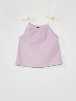 Débardeur En éponge à Fines Bretelles -Kiabi debardeur en eponge a fines bretelles lilas zs513 1 frb3 1